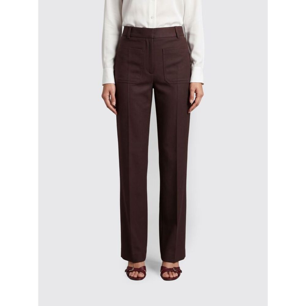 Victoria Victoria Beckham Pants Woman Violet